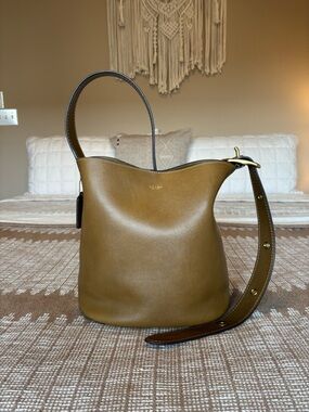 Coach Muted Olive Bleeker Bucket Bag